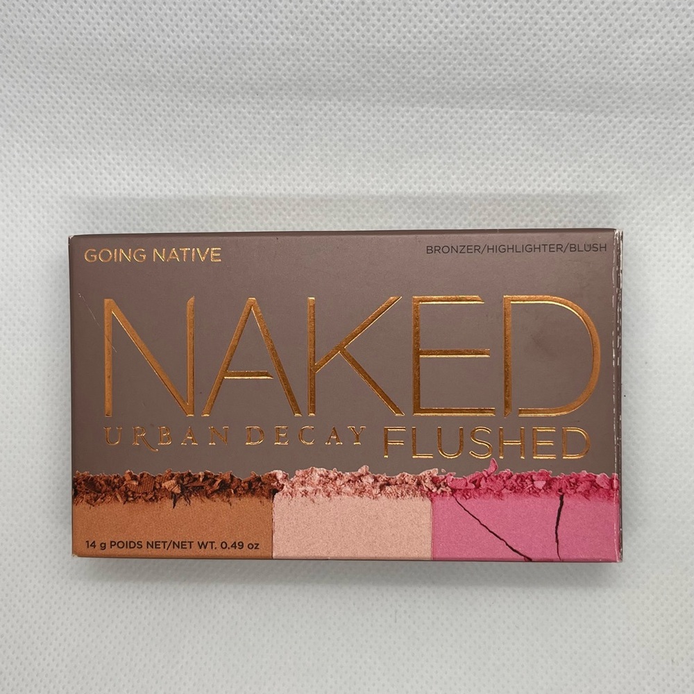 Urban Decay Naked Flushed “Going Native” – BNIB Blush/Highlighter/Bronzer Trio